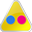 Yellow Flickr Color Icon 32x32 png